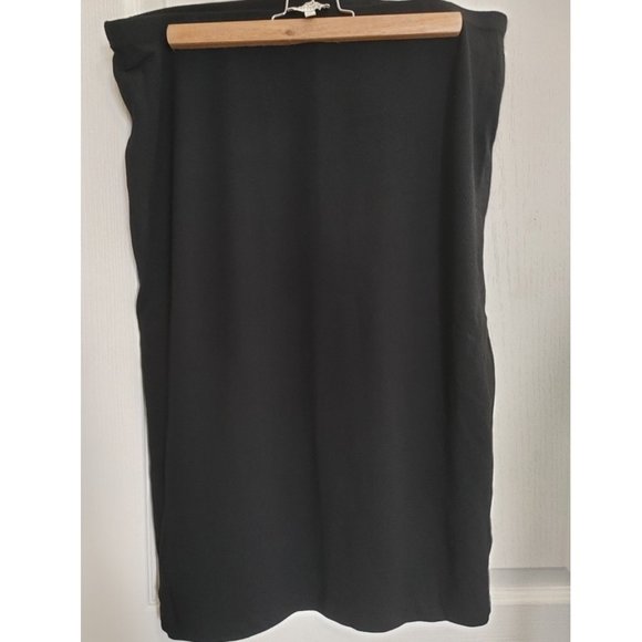 PAPAYA BLACK SKIRT WITH BACK SLIT (UK 18) - Picture 5 of 5